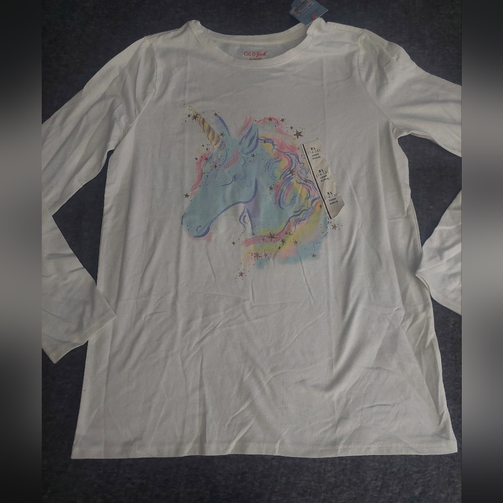 Nwt cat & jack tee XL 14/16